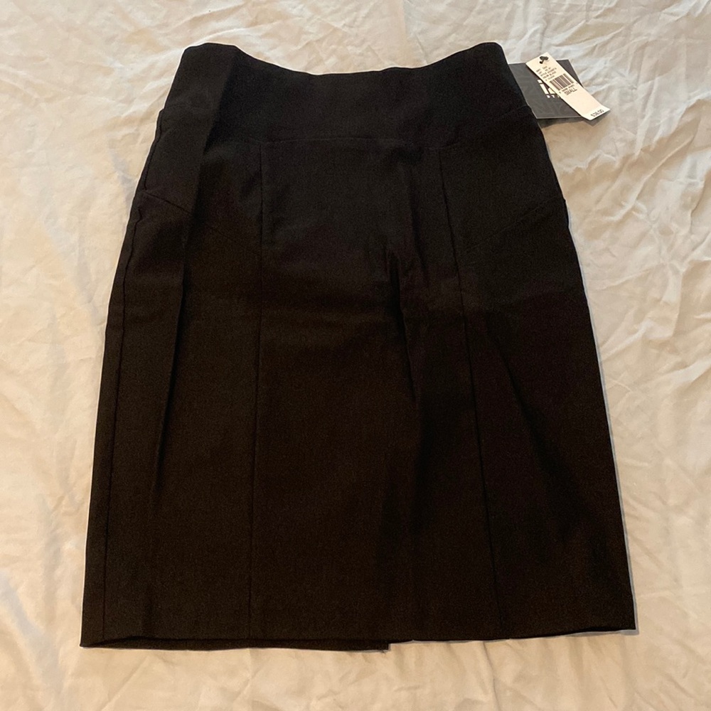 Black Midi Skirt, Size Small